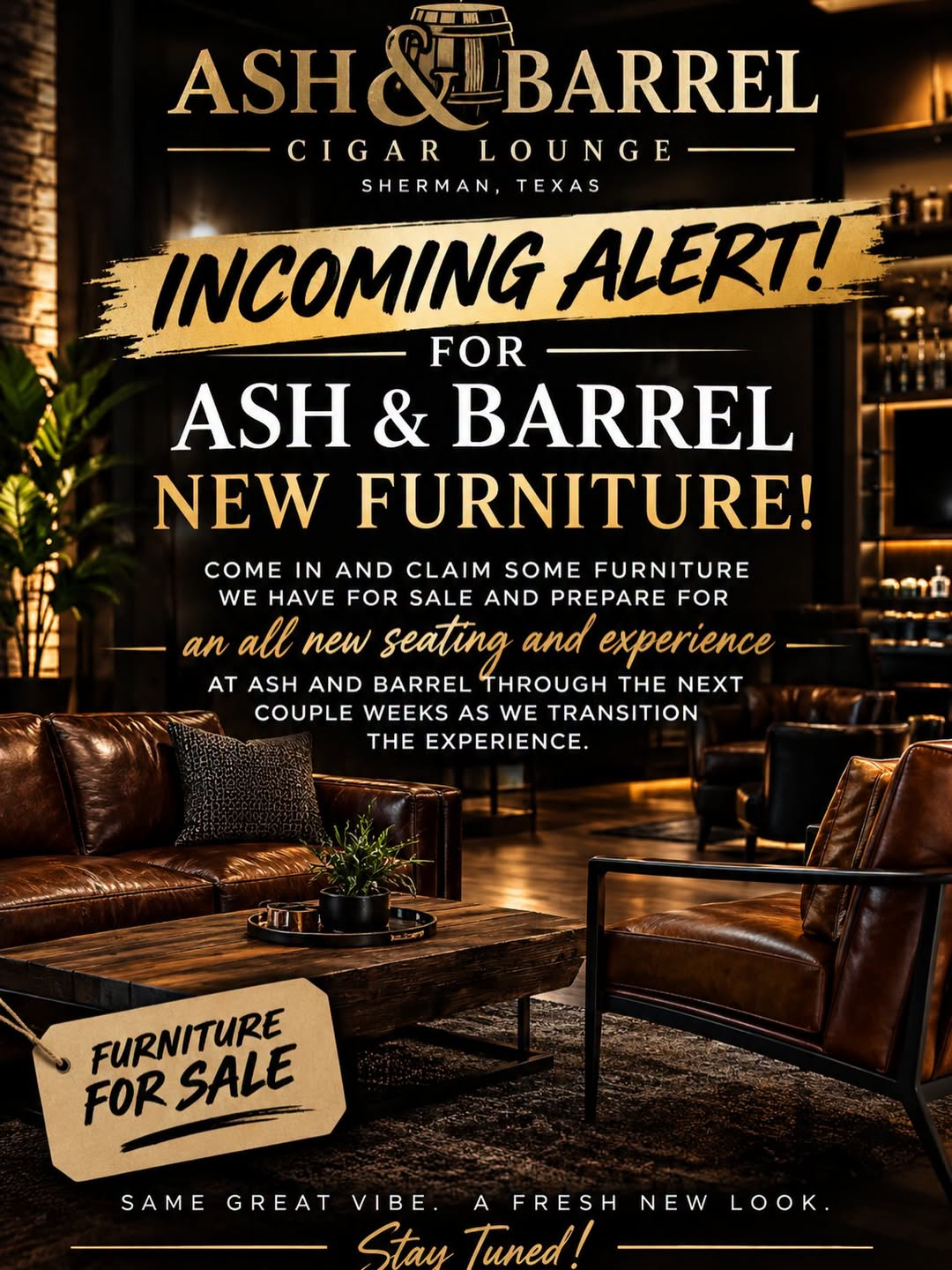 Incoming Alert: Ash & Barrel Is Getting a New Look at Ash & Barrel